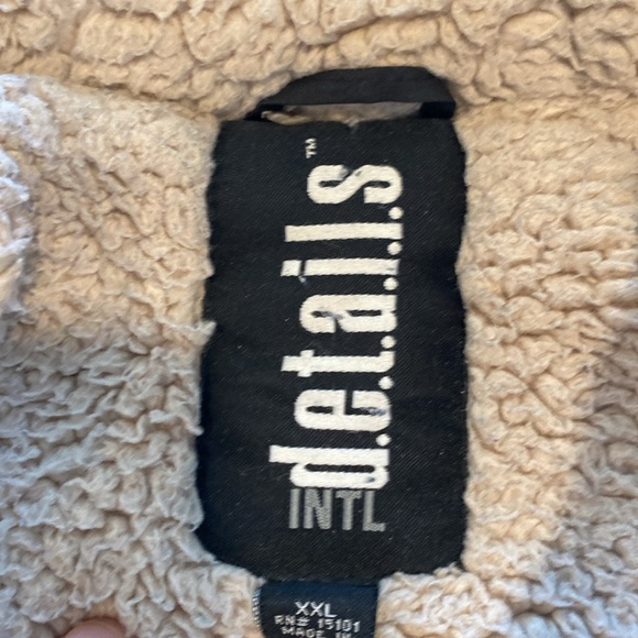 Details INTL Women’s Faux Fur Hooded black Quilted Jacket Coat  XXL - Picture 11 of 11